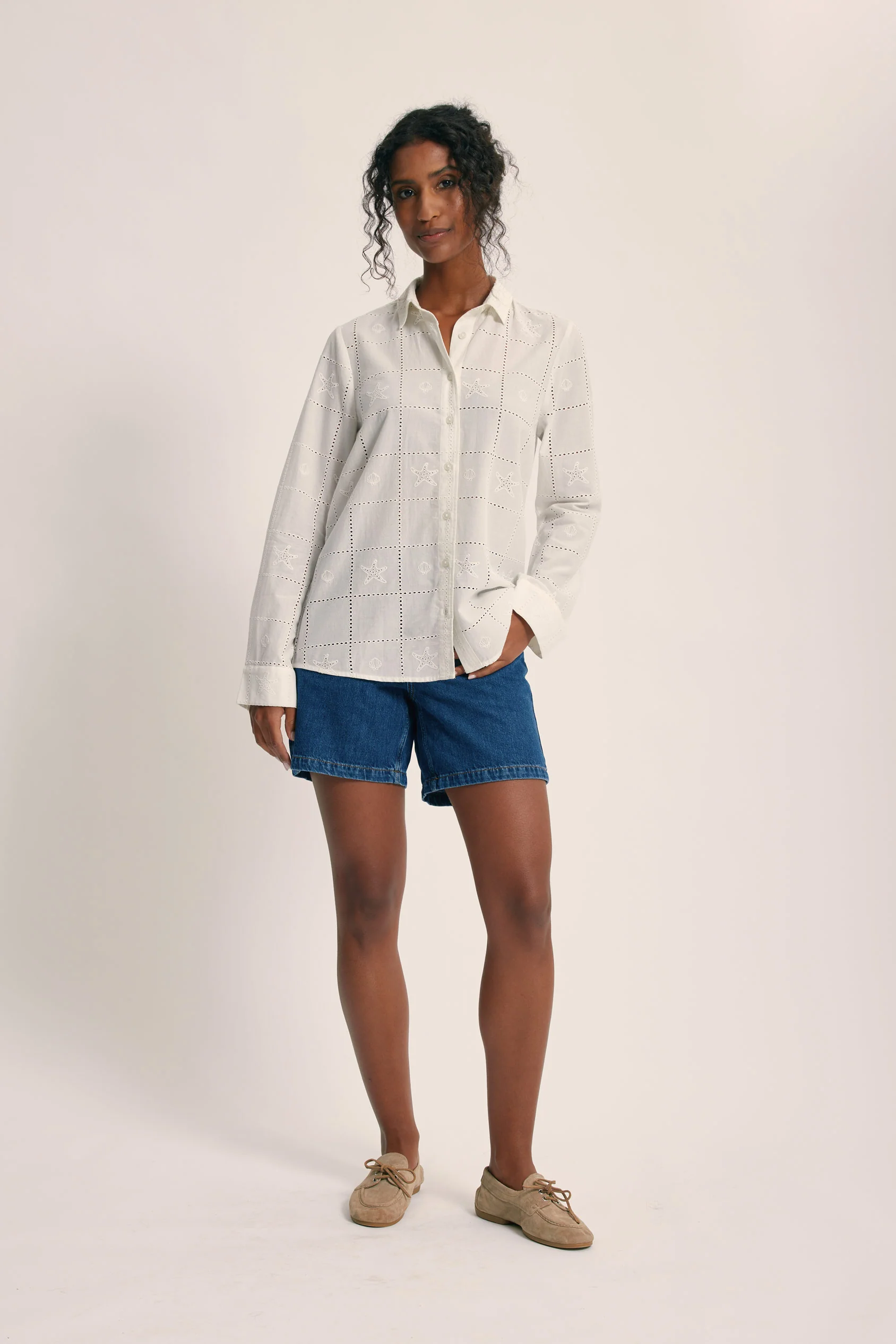 Abbott Broderie Shirt - Image 3
