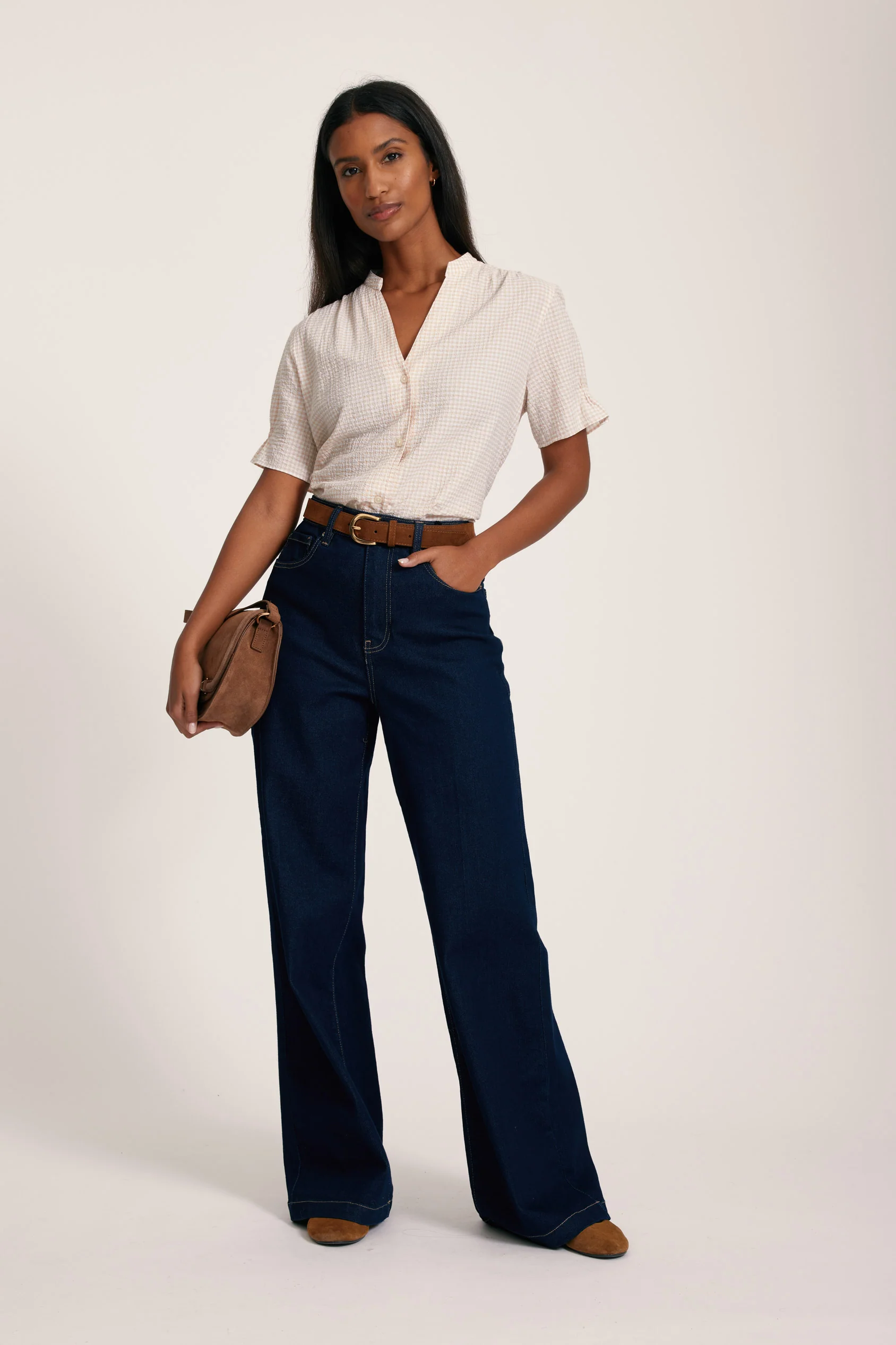 Abney Seersucker Blouse - Image 3