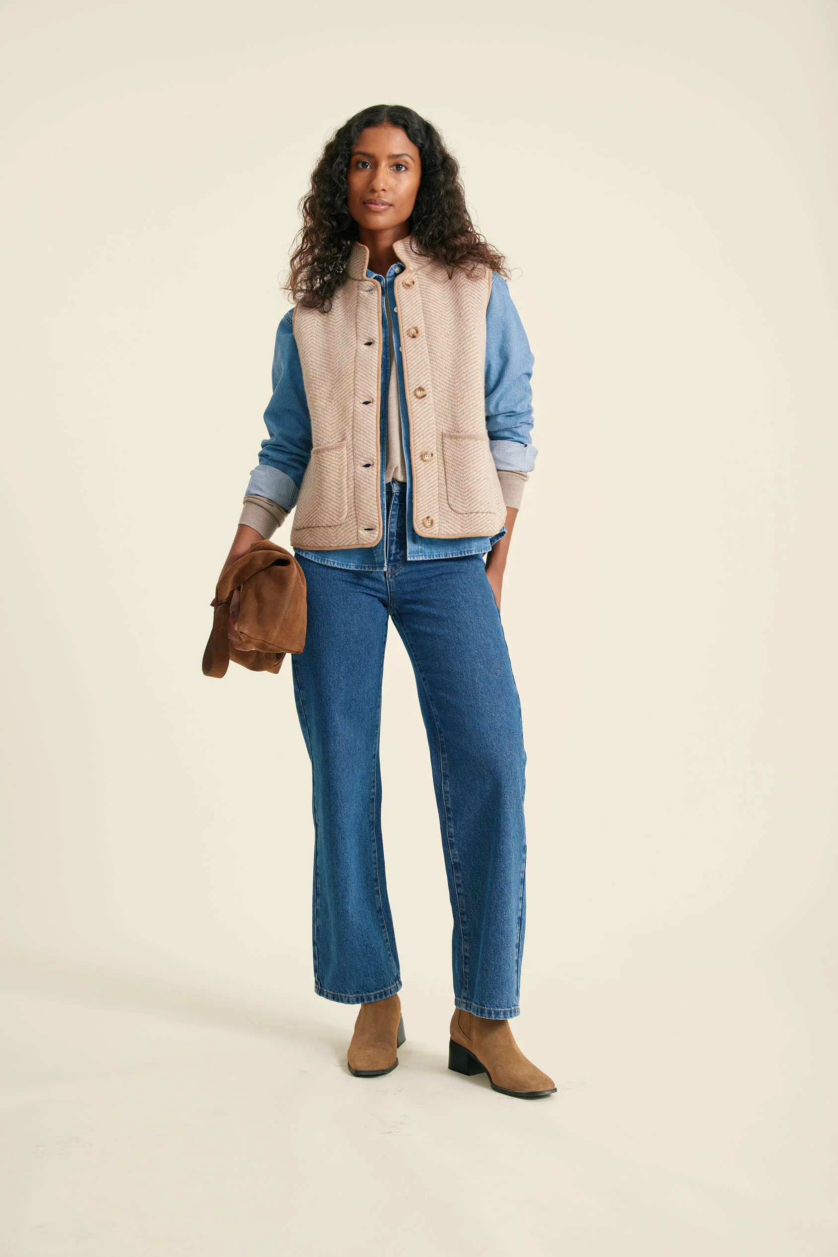 Adie Wool Gilet - Image 3