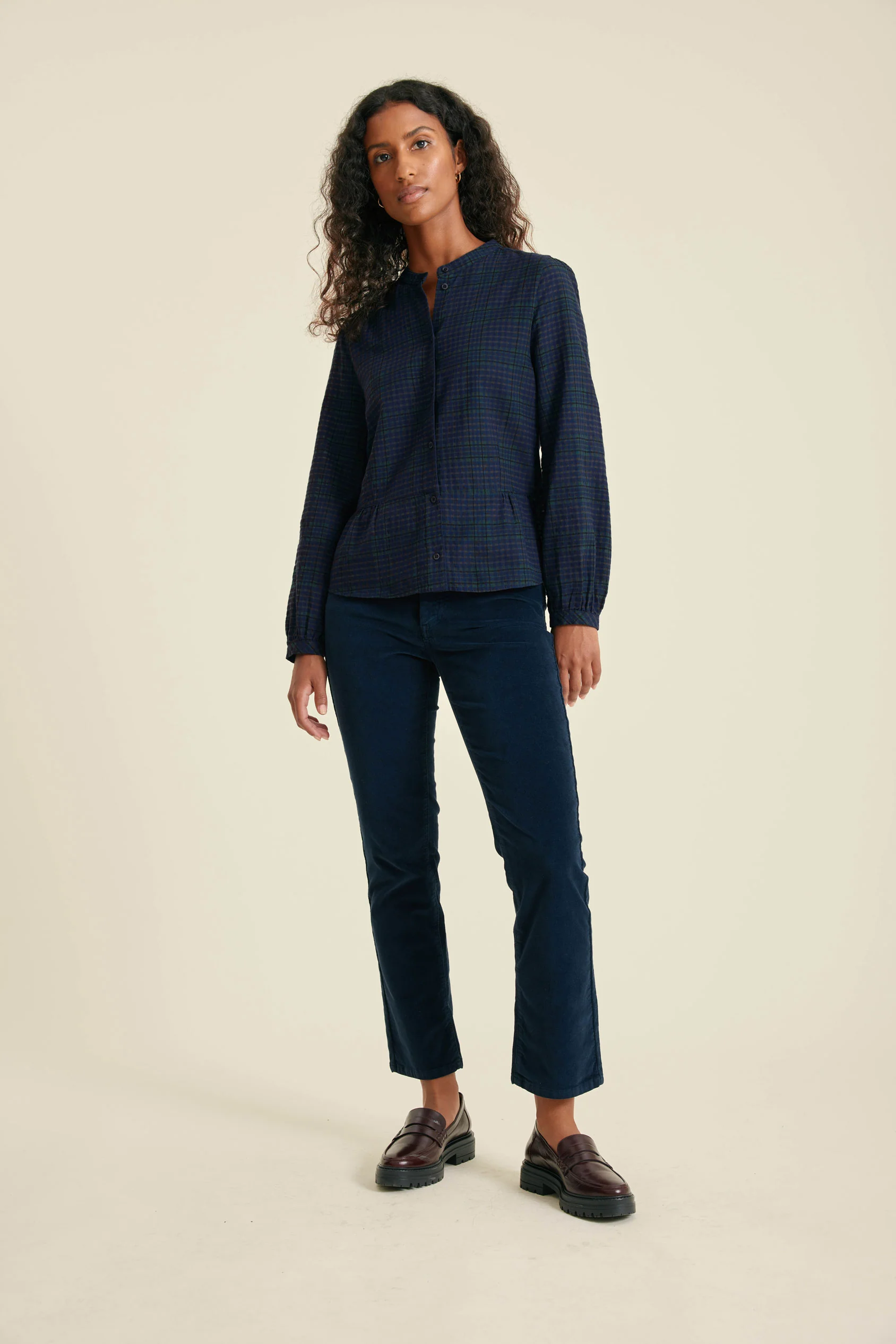 Airlie Peplum Blouse - Image 2