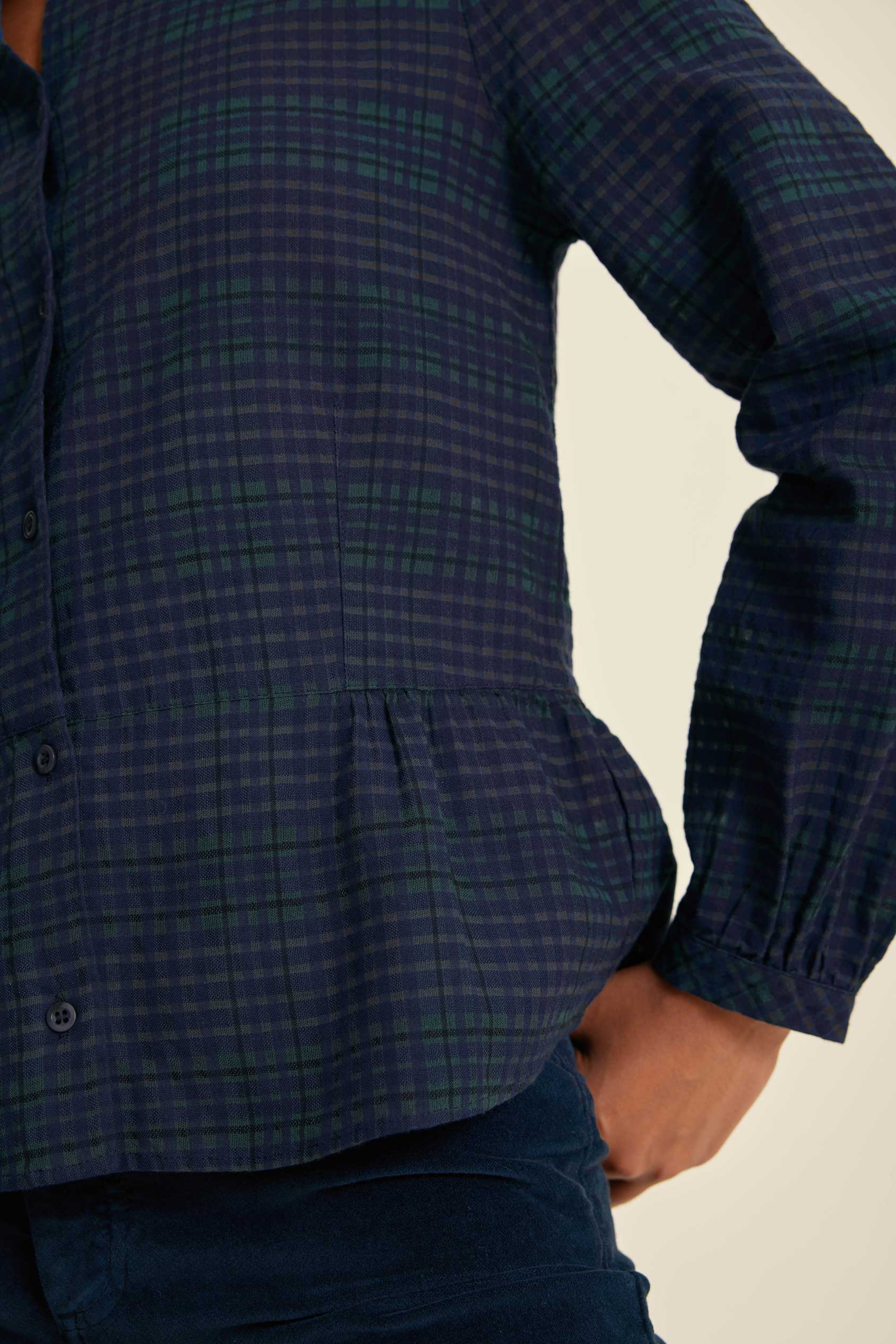 Airlie Peplum Blouse - Image 3