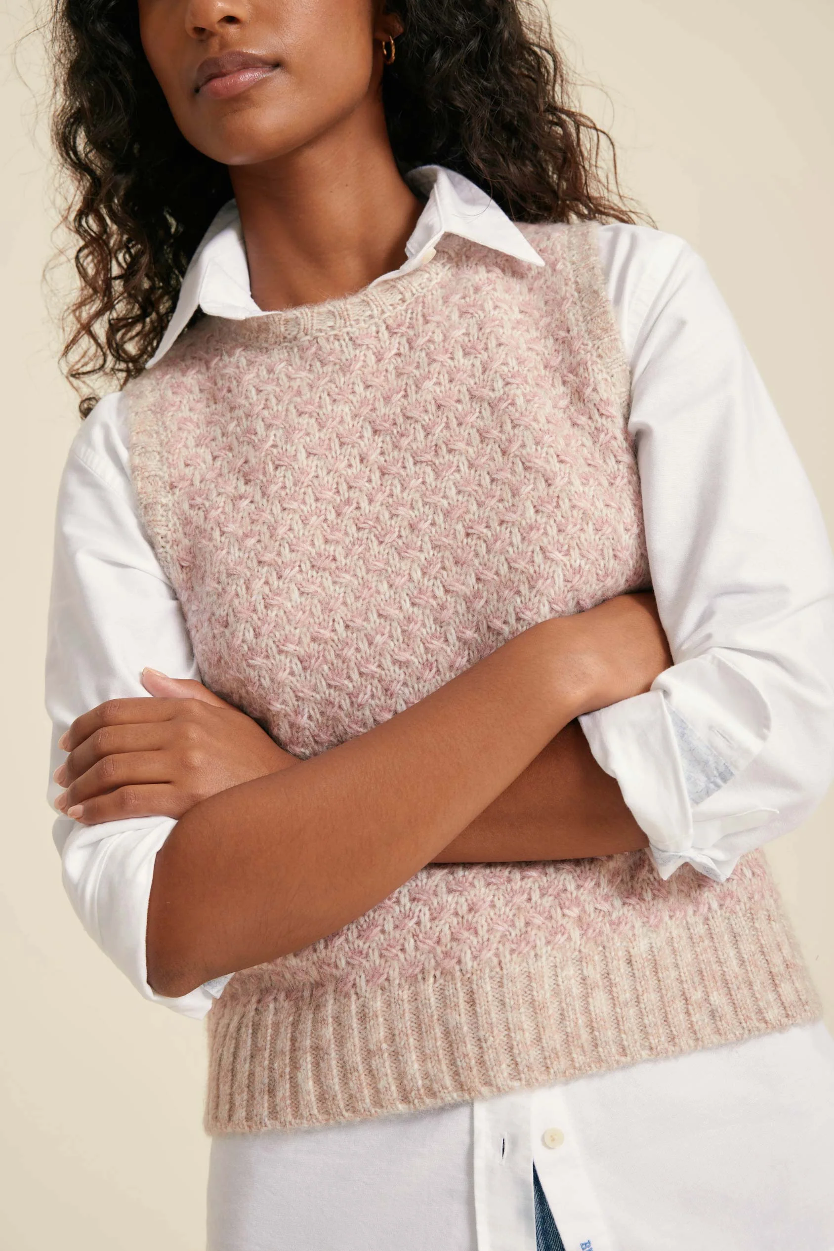 Althea Textured Vest - Image 5