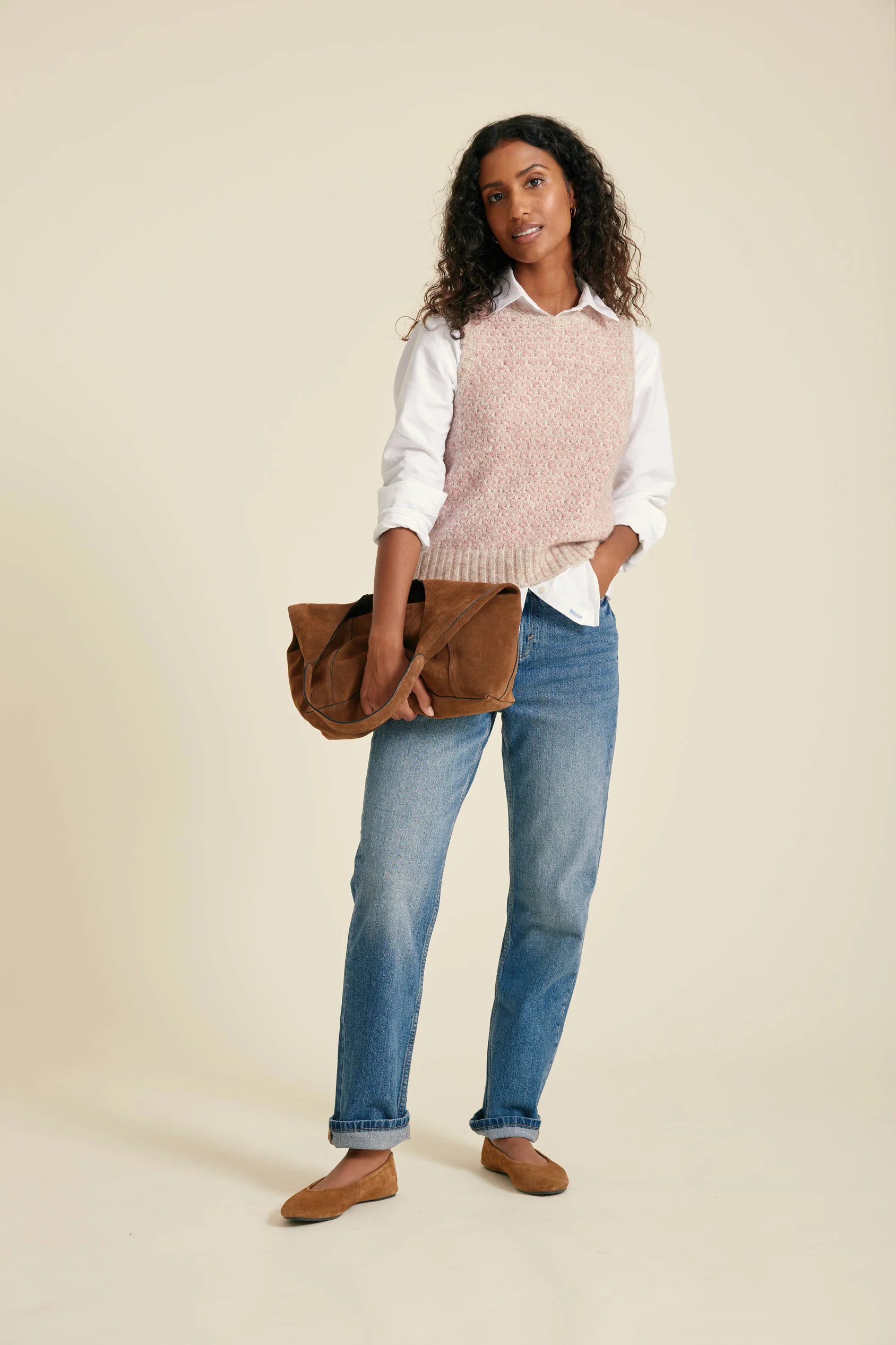 Althea Textured Vest - Image 6