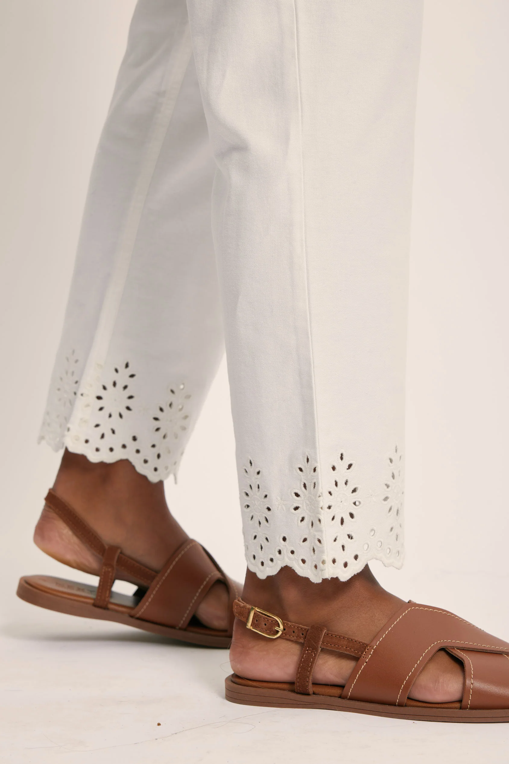Amery Broderie Trousers - Image 7
