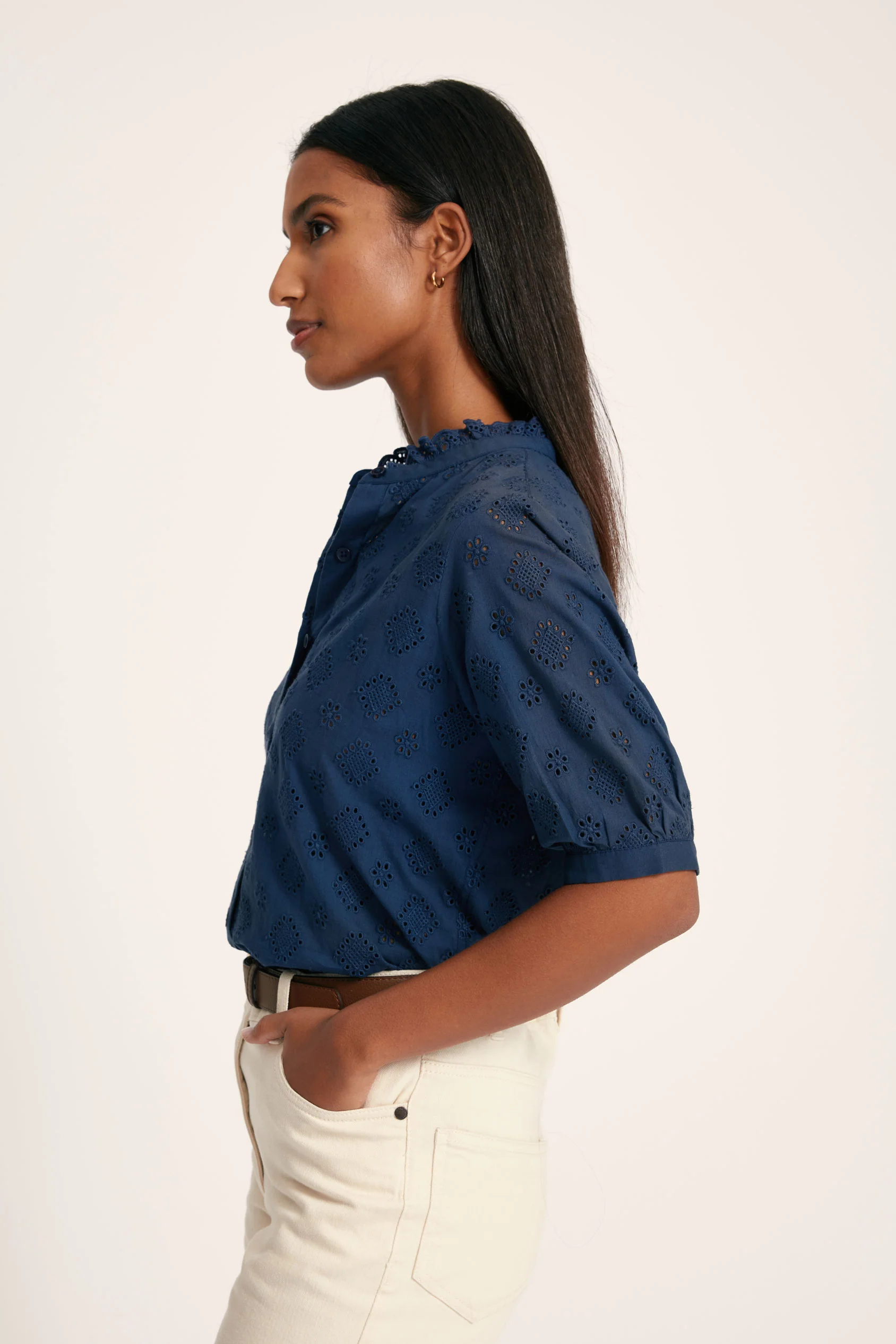 Arling Broderie Shirt - Image 4