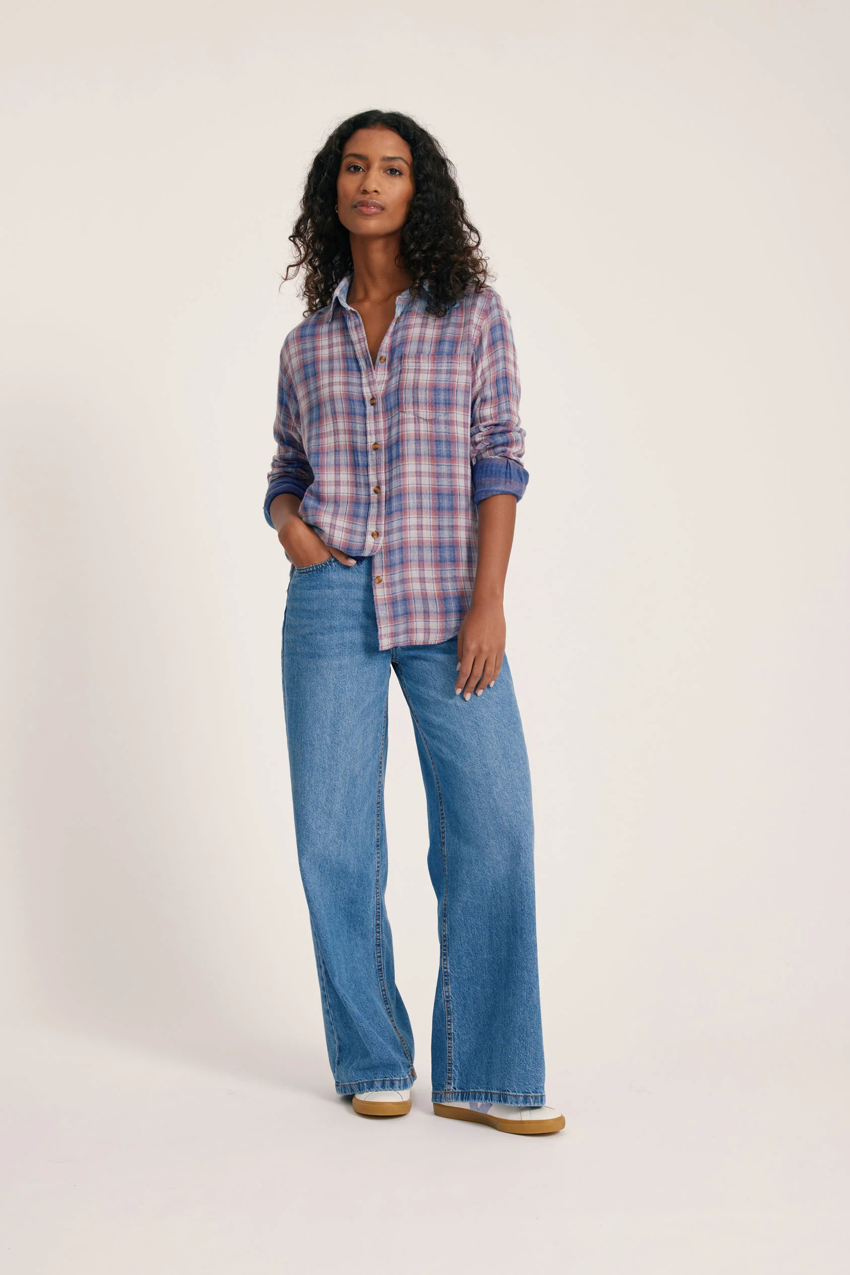 Bronte Check Shirt - Image 4