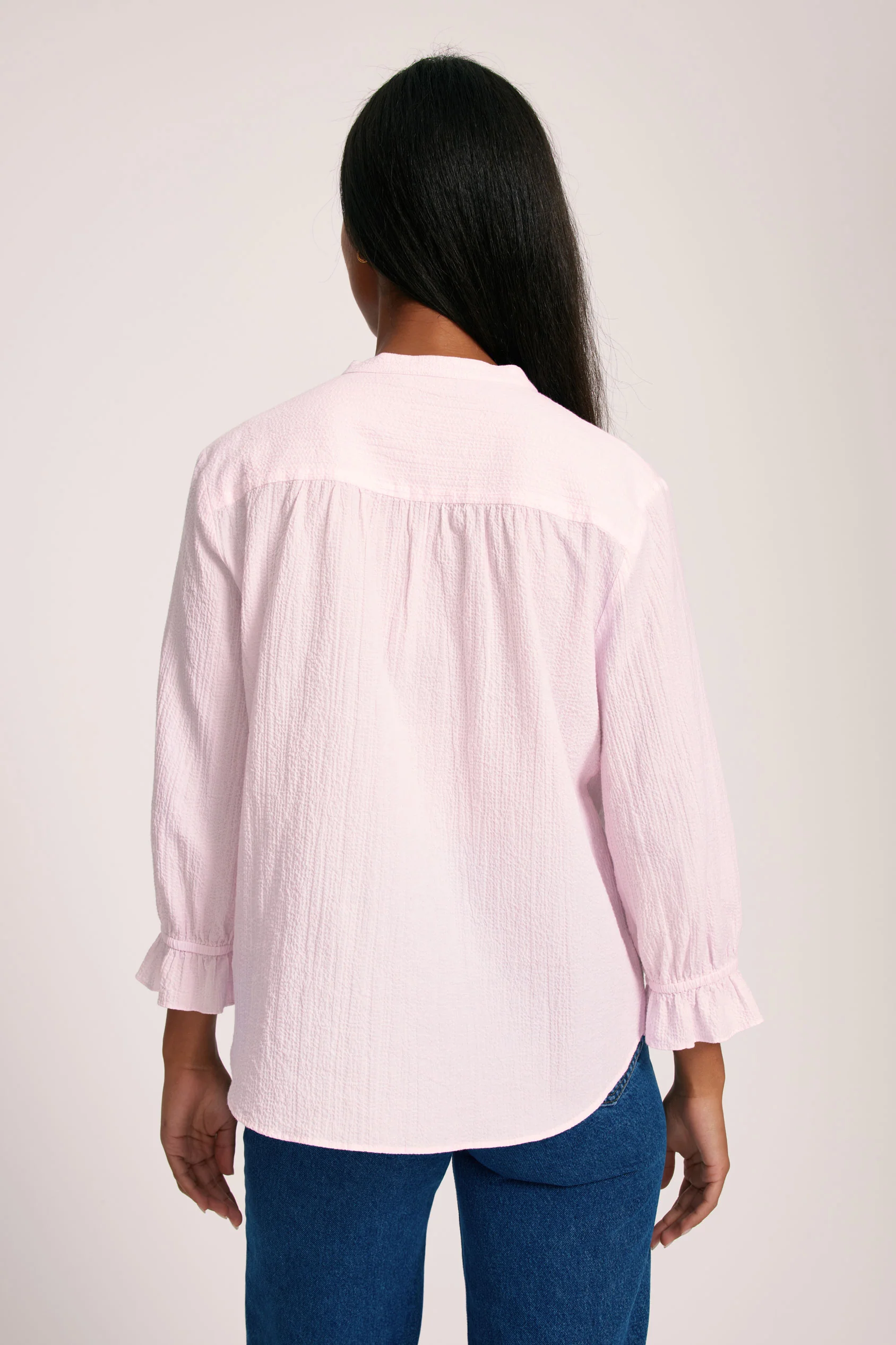 Clement Seersucker Blouse - Image 4