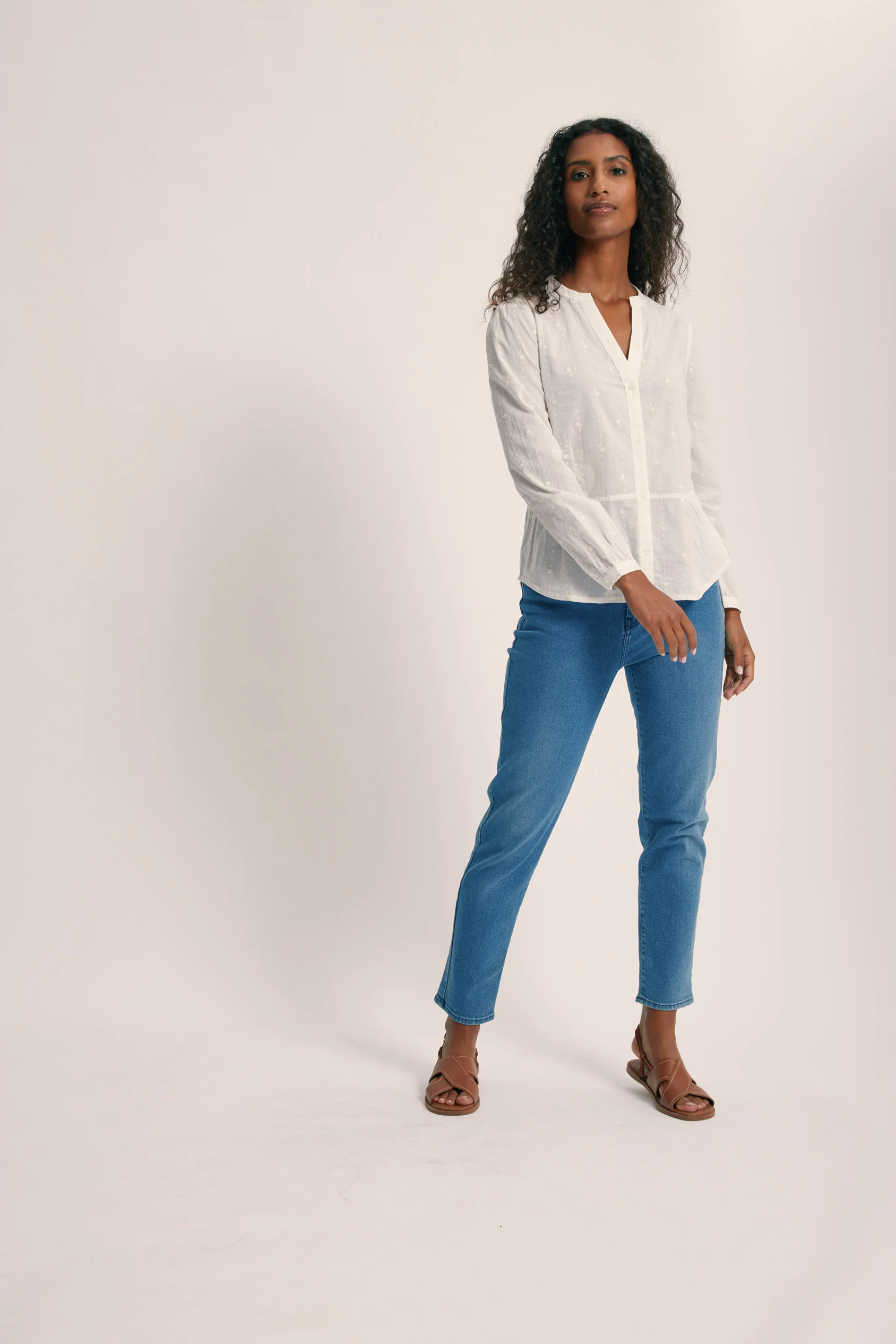 Daly Peplum Blouse - Image 3