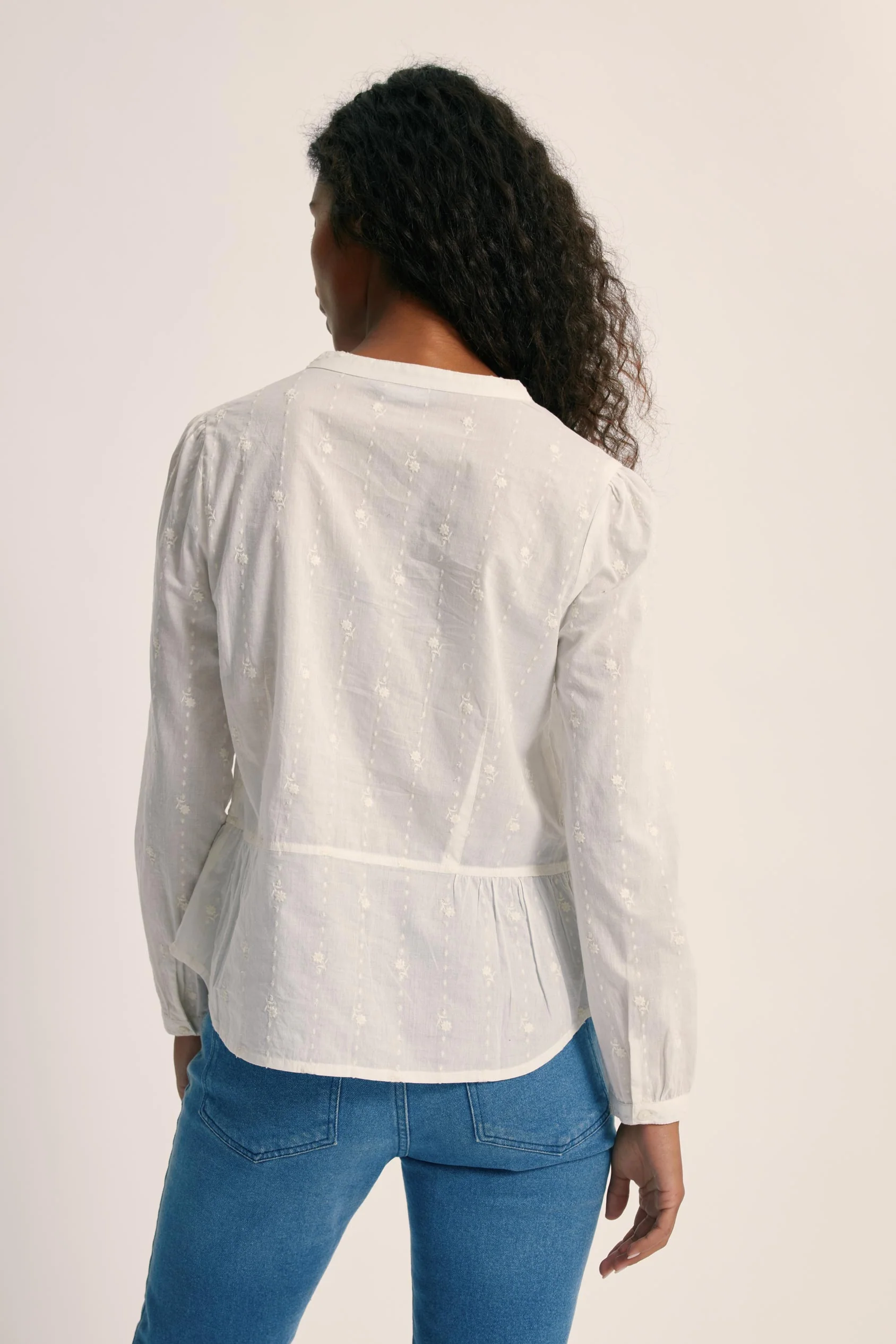 Daly Peplum Blouse - Image 5