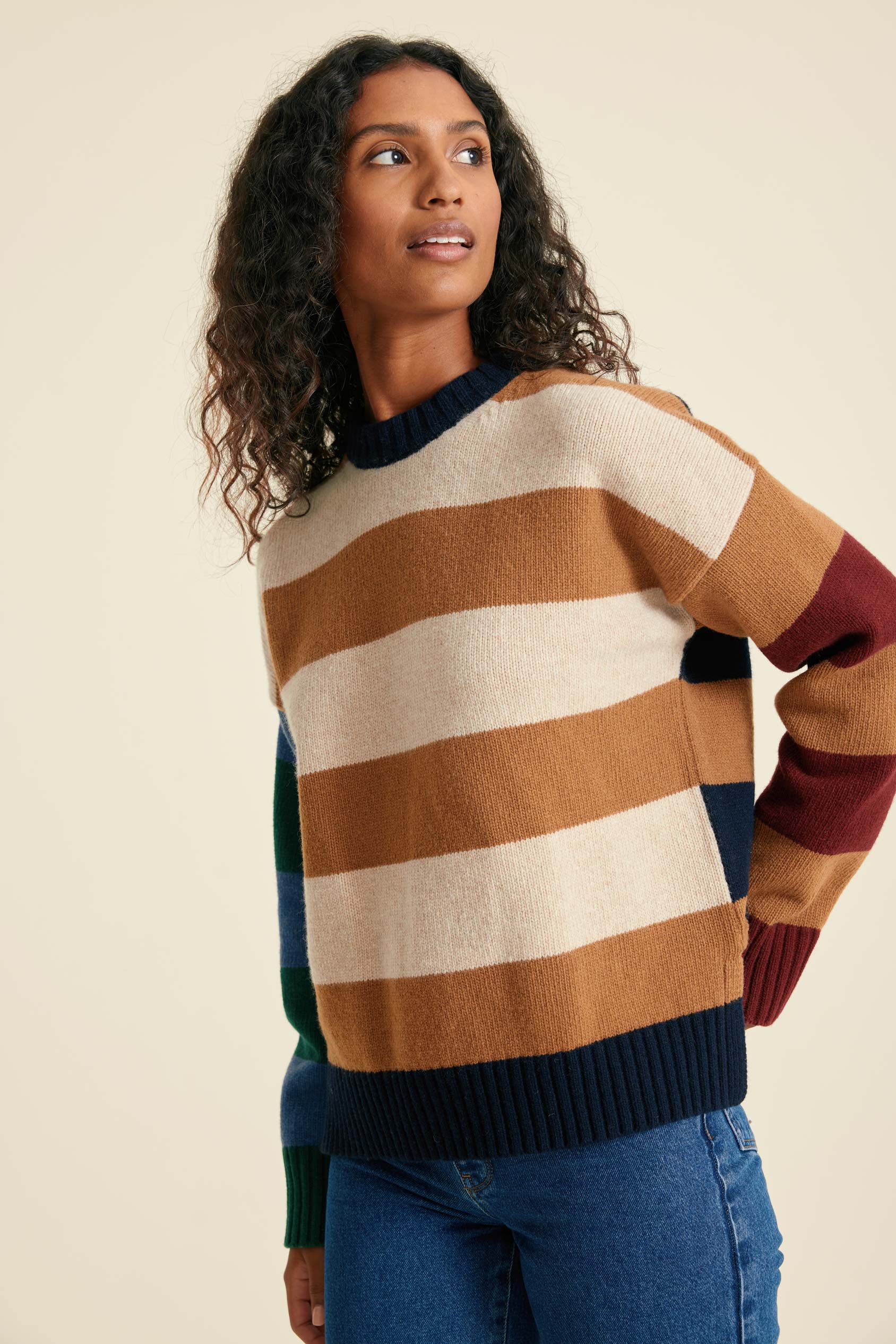 Eamont Colourblock Jumper - Image 3
