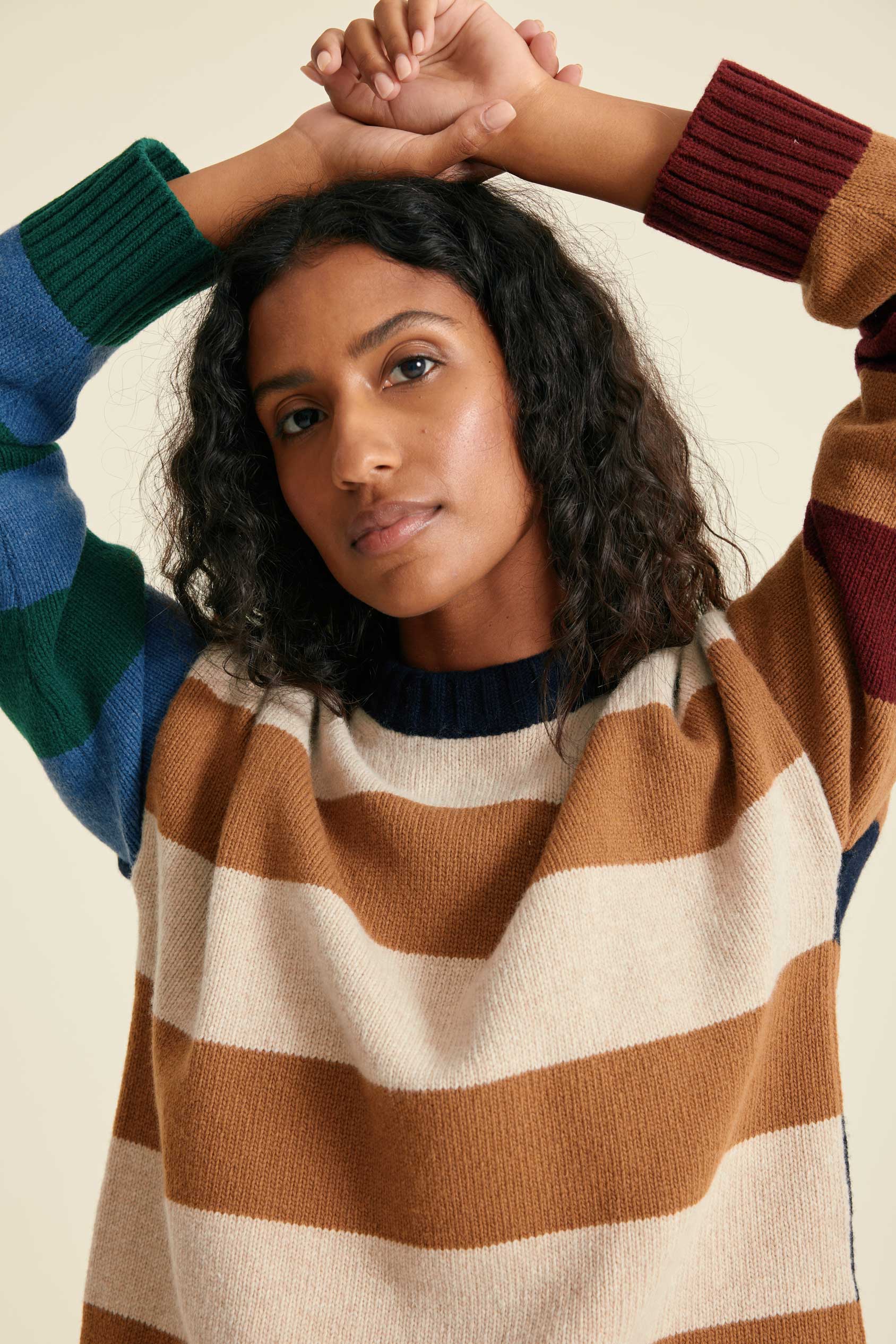 Eamont Colourblock Jumper - Image 5