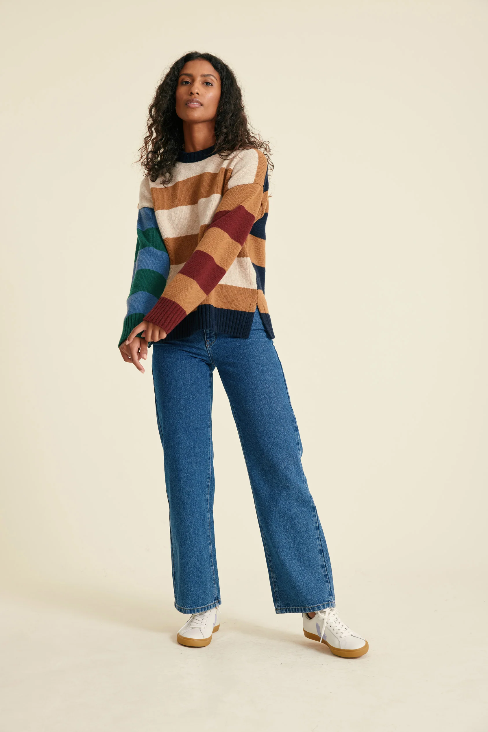 Eamont Colourblock Jumper - Image 7