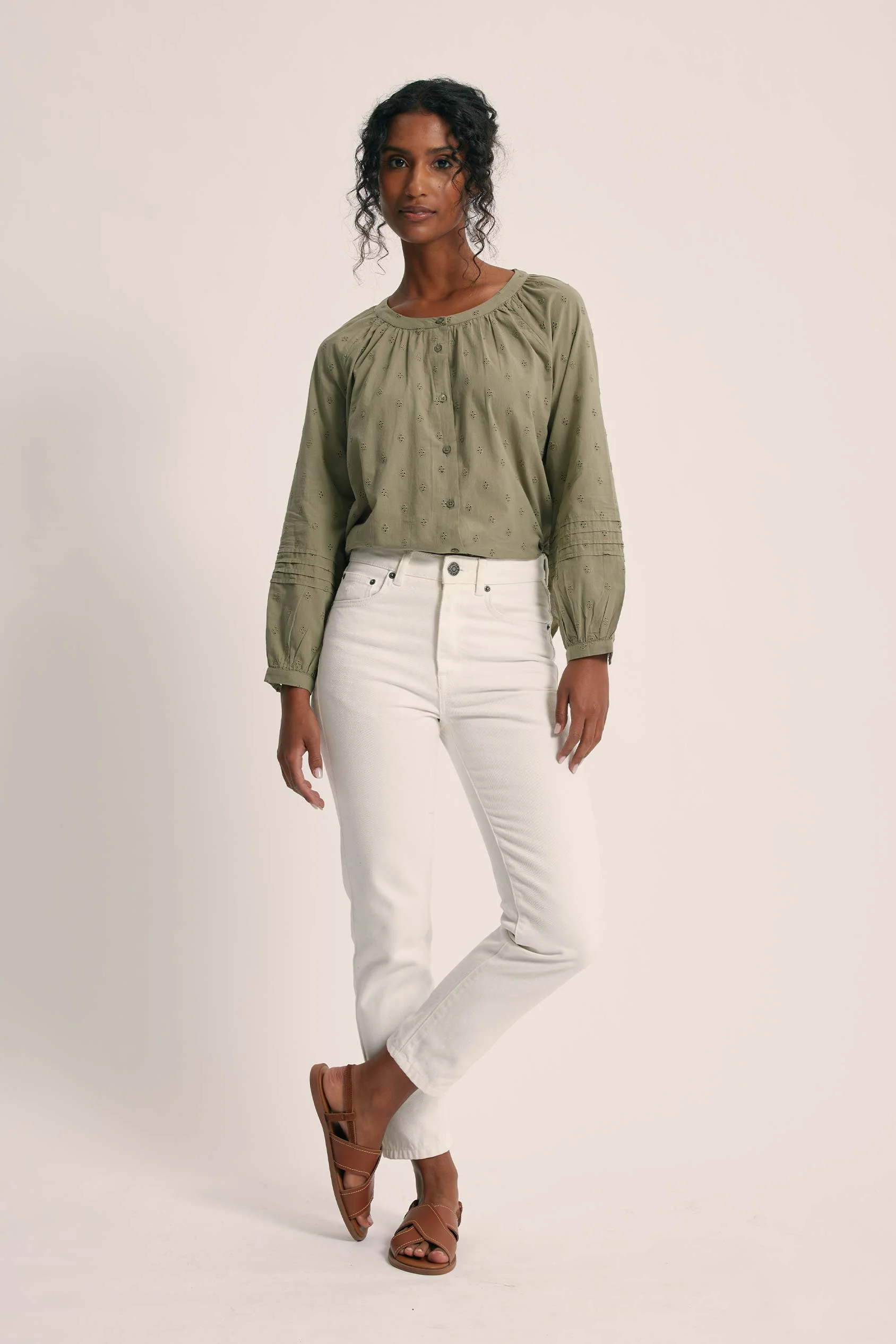 Fairlea Broderie Shirt - Image 6