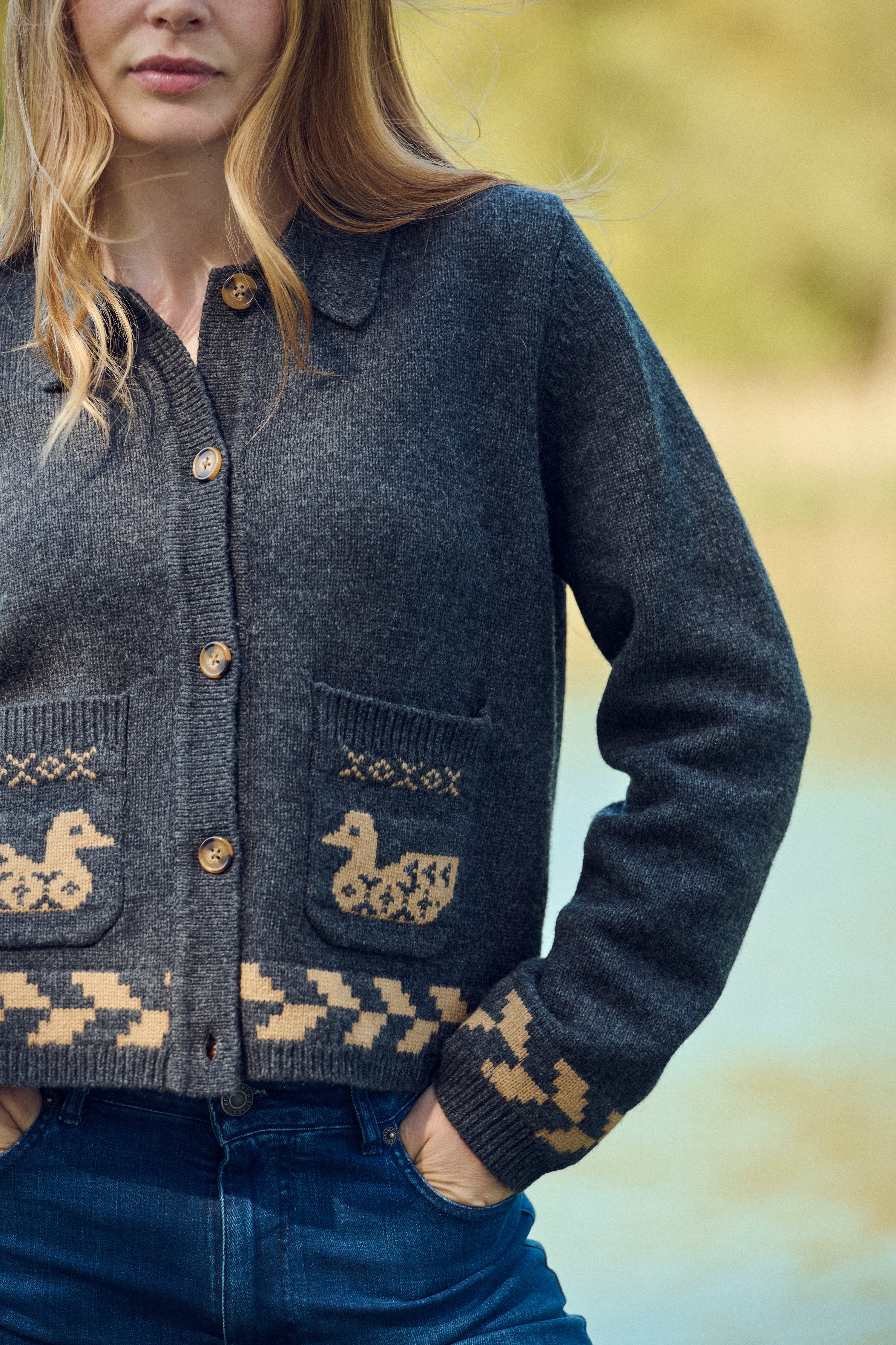 Fynes Duck Cardigan - Image 2