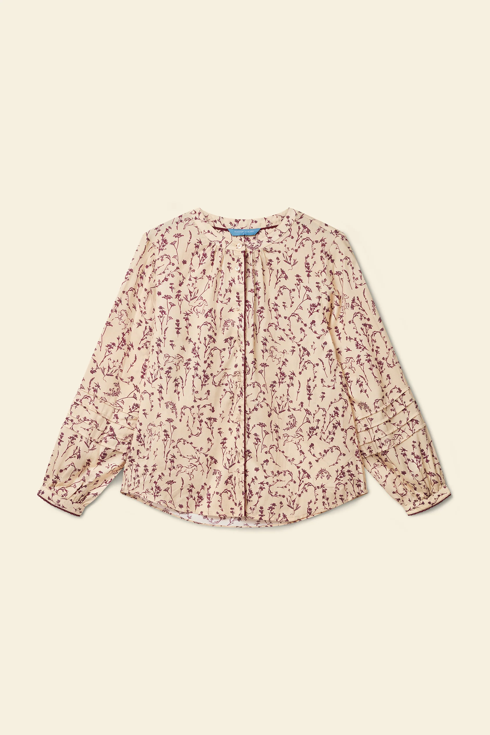 Iverna Printed Blouse - Image 6