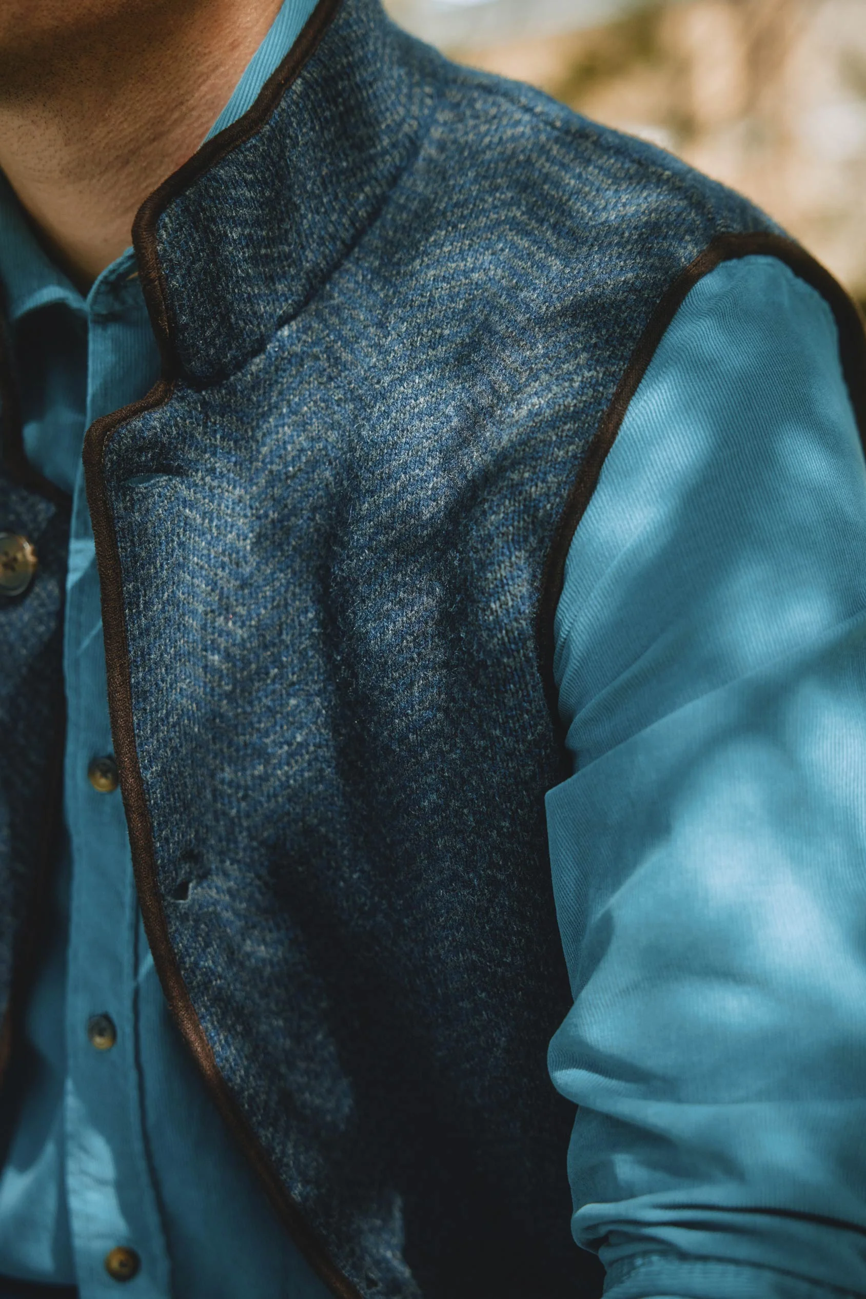 Lexham Wool Gilet - Image 6