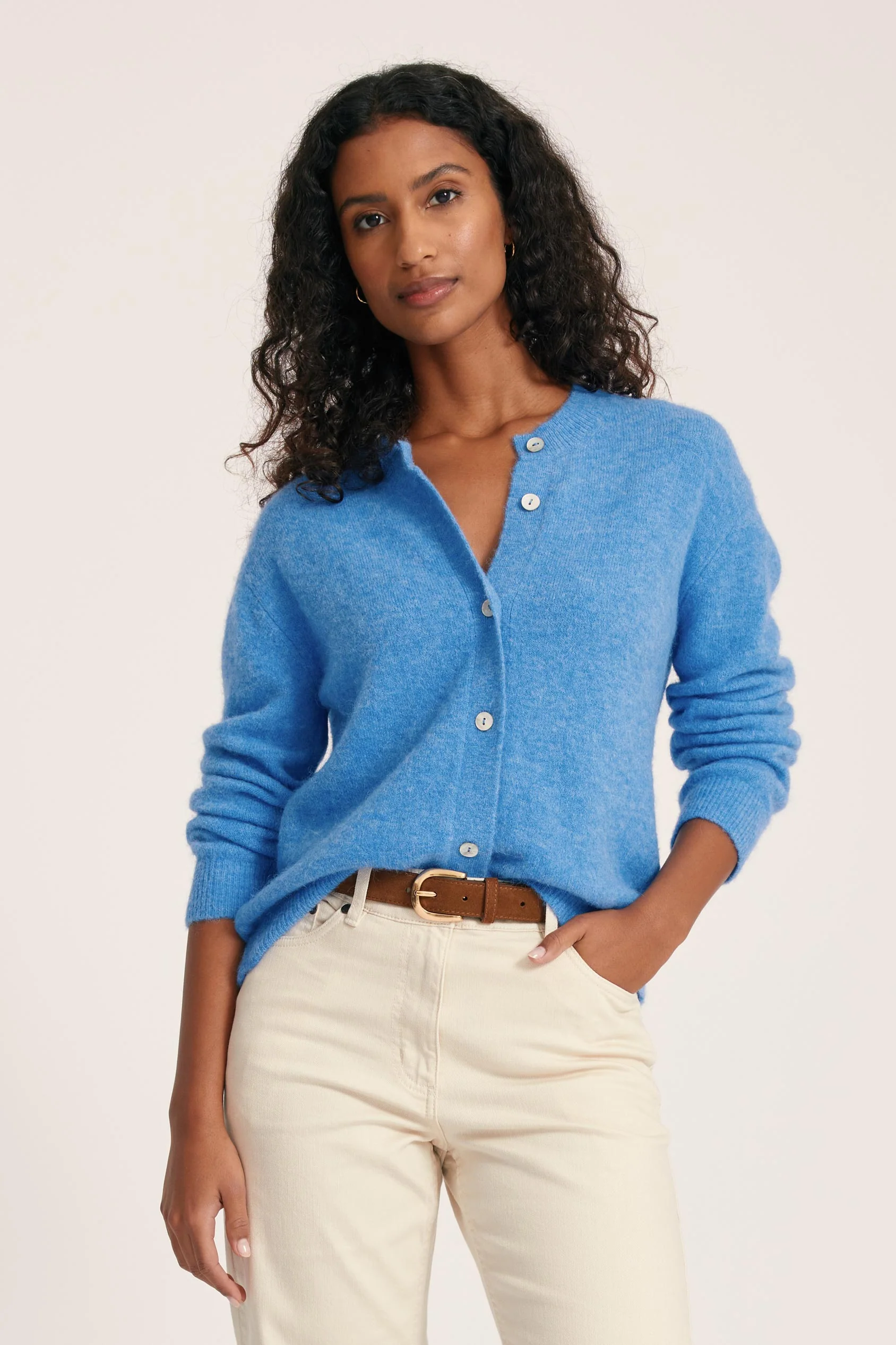 Lindsey Fluffy Cardigan - Image 3