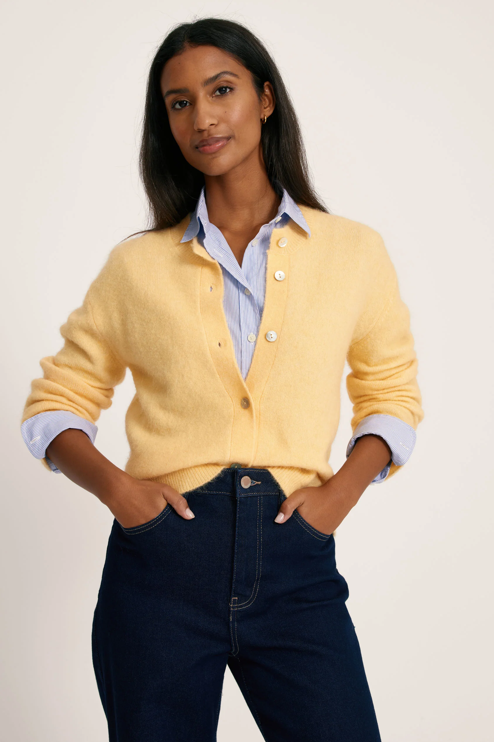 Lindsey Fluffy Cardigan - Image 3