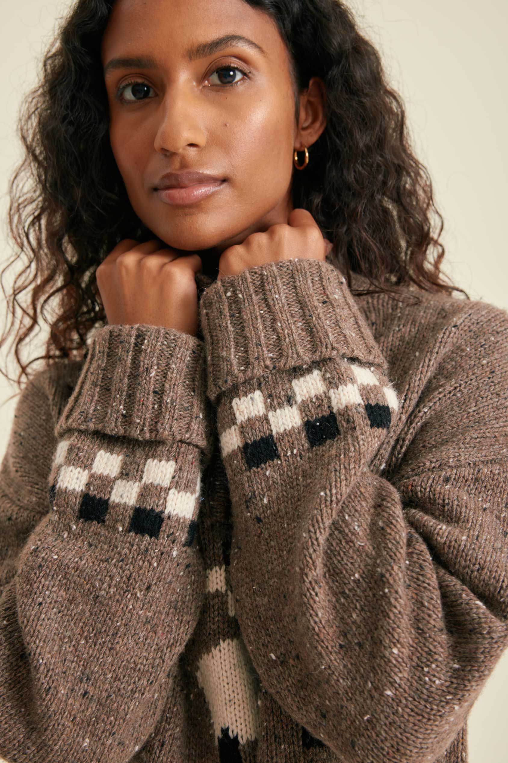 Montadale Sheep Half Zip Jumper - Image 3