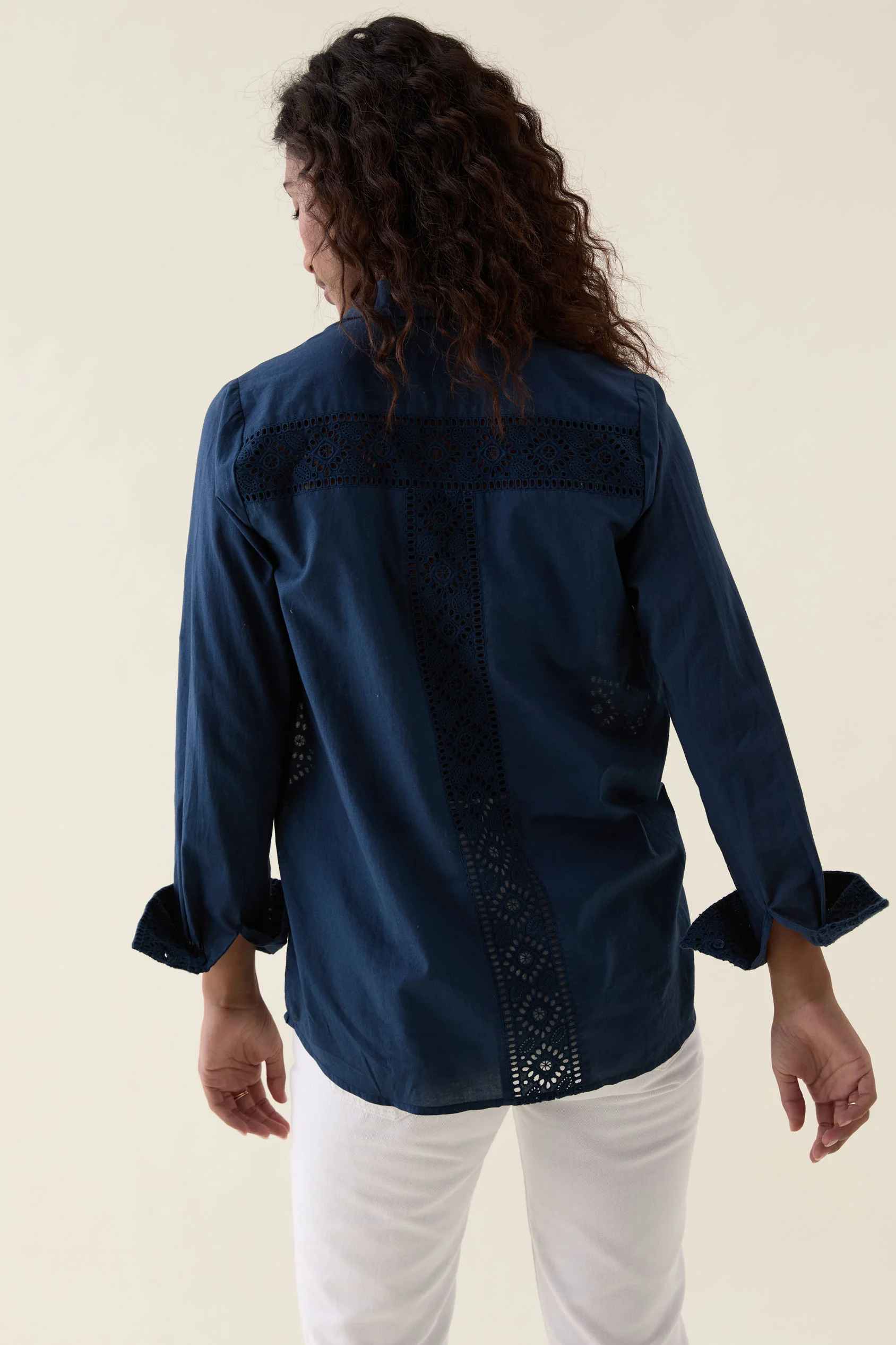 Newhaven Broderie Shirt - Image 6