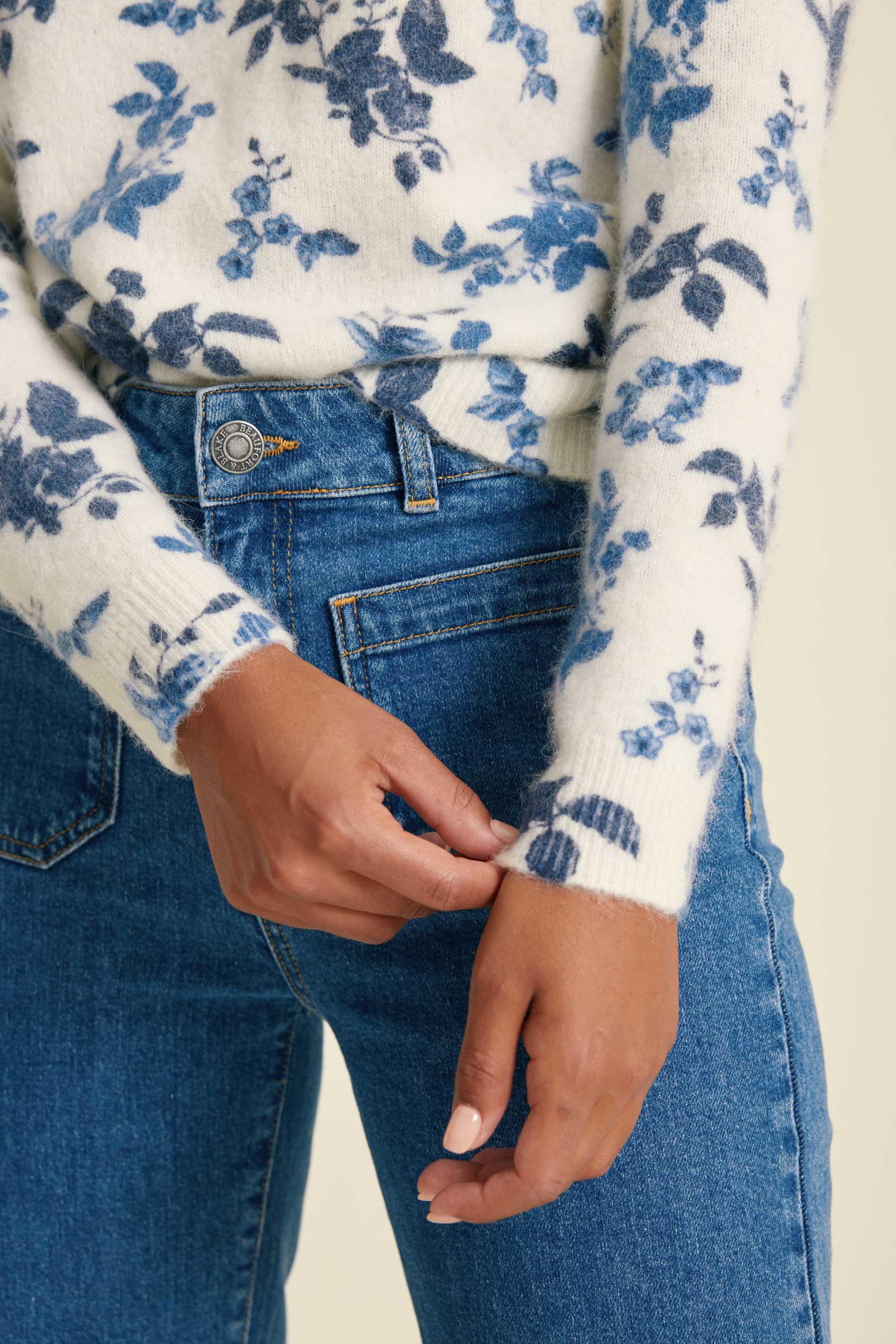 Perrin Printed Jumper - Image 6