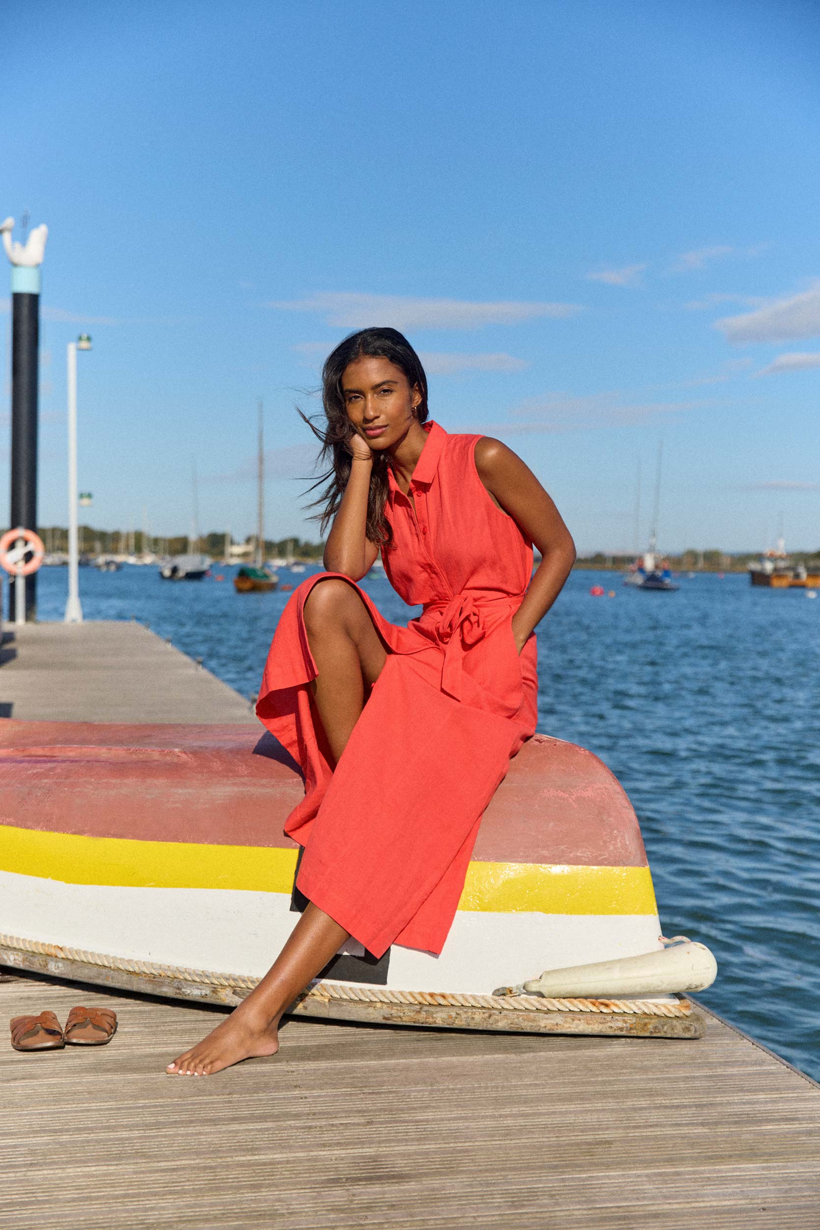 Wallis Tie Dress - Image 3