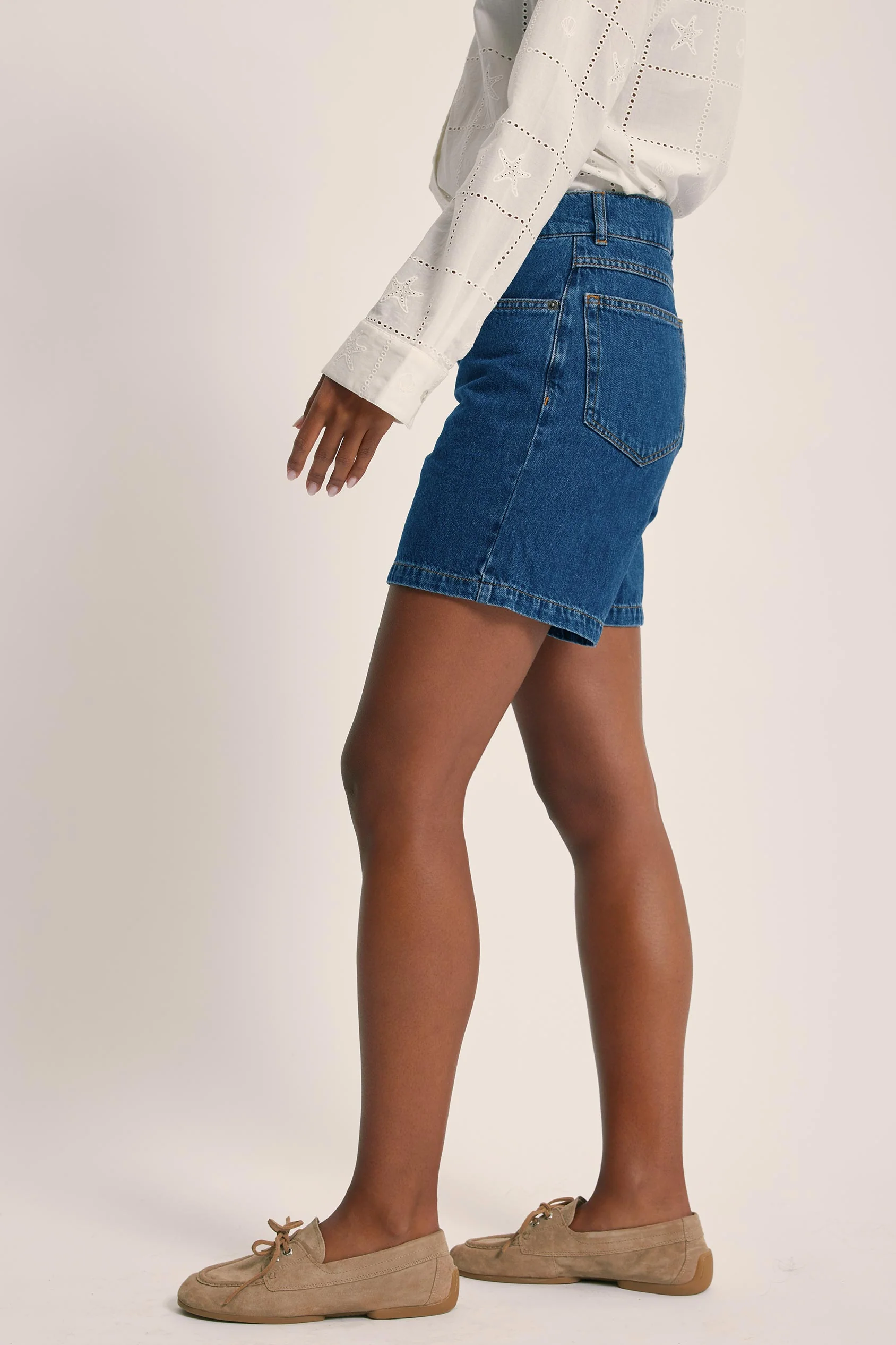 Tattenham Denim Shorts - Image 5