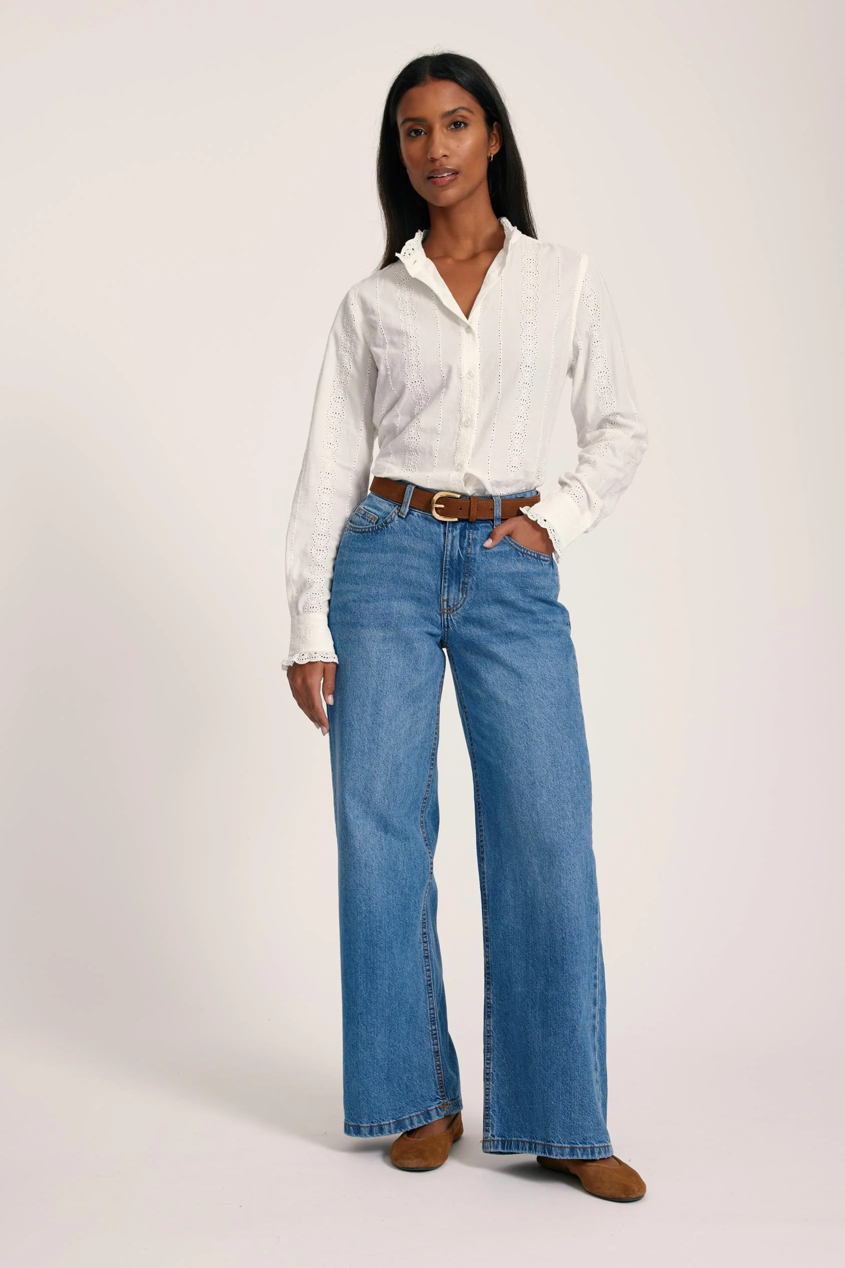 Darlington Broderie Shirt - Image 5